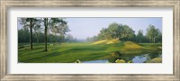 Stream on a golf course, Haile Plantation, Gainesville, Florida, USA Fine Art Print