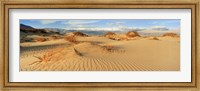 Sand dunes in a national park, Mesquite Flat Dunes, Death Valley National Park, California, USA Fine Art Print