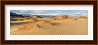 Sand dunes in a national park, Mesquite Flat Dunes, Death Valley National Park, California, USA Fine Art Print