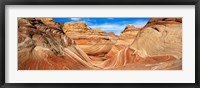 Canyon on a landscape, Vermillion Cliffs, Arizona, USA Fine Art Print