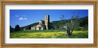 San Antimo Monastery, Tuscany, Italy Fine Art Print