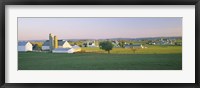 Amish Farms, Lancaster County, Pennsylvania Fine Art Print