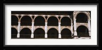 Low angle view of a monastery, Rila Monastery, Bulgaria Fine Art Print