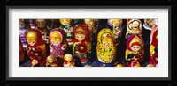 Close-up of Russian nesting dolls, Bulgaria Fine Art Print
