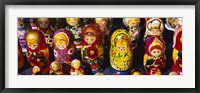 Close-up of Russian nesting dolls, Bulgaria Fine Art Print