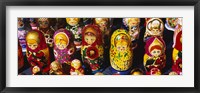 Close-up of Russian nesting dolls, Bulgaria Fine Art Print