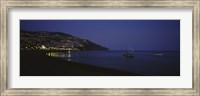 Sailboats in the sea, Funchal, Madeira, Portugal Fine Art Print
