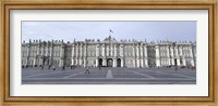 Facade of a museum, State Hermitage Museum, Winter Palace, Palace Square, St. Petersburg, Russia Fine Art Print