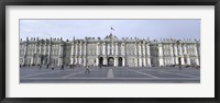 Facade of a museum, State Hermitage Museum, Winter Palace, Palace Square, St. Petersburg, Russia Fine Art Print