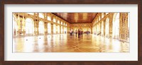 Group of people inside a ballroom, Catherine Palace, Pushkin, St. Petersburg, Russia Fine Art Print