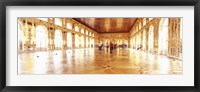 Group of people inside a ballroom, Catherine Palace, Pushkin, St. Petersburg, Russia Fine Art Print