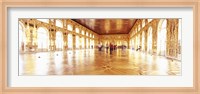 Group of people inside a ballroom, Catherine Palace, Pushkin, St. Petersburg, Russia Fine Art Print