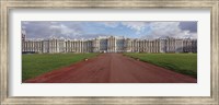 Dirt road leading to a palace, Catherine Palace, Pushkin, St. Petersburg, Russia Fine Art Print