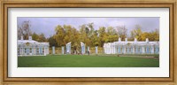 Lawn in front of a palace, Catherine Palace, Pushkin, St. Petersburg, Russia Fine Art Print