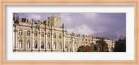 Facade of a palace, Winter Palace, State Hermitage Museum, St. Petersburg, Russia Fine Art Print