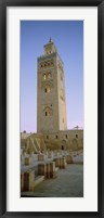 Low angle view of a minaret, Koutoubia Mosque, Marrakech, Morocco Fine Art Print