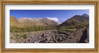 Mountains on a landscape, Atlas Mountains, Marrakesh, Morocco Fine Art Print