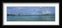 Boats in the sea, Mangrove Bay, Sandys Parish, West End, Bermuda Fine Art Print