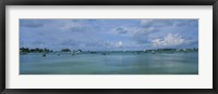 Boats in the sea, Mangrove Bay, Sandys Parish, West End, Bermuda Fine Art Print