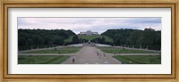 Schonbrunn Palace Garden, Schonbrunn Palace, Vienna, Austria Fine Art Print