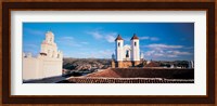 High angle view of a city, San Felipe Neri convent, Church Of La Merced, Sucre, Bolivia Fine Art Print