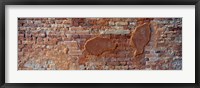 Close-up of a brick wall, Venice, Veneto, Italy Fine Art Print