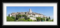 Low angle view of a walled city, Saint Paul De Vence, Provence-Alpes-Cote d'Azur, France Fine Art Print