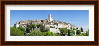Low angle view of a walled city, Saint Paul De Vence, Provence-Alpes-Cote d'Azur, France Fine Art Print