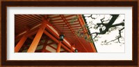 Low angle view of a shrine, Heian Jingu Shrine, Kyoto, Kyoto Prefecture, Kinki Region, Honshu, Japan Fine Art Print