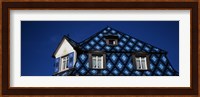 High section view of a house, Germany Fine Art Print