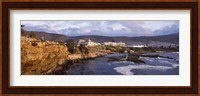 Old whaling station on the coast, Hermanus, Western Cape Province, Republic of South Africa Fine Art Print