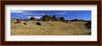 Rocks on an arid landscape, Pico de Teide, Tenerife, Canary Islands, Spain Fine Art Print