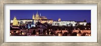 Charles Bridge, Hradcany Castle, St. Vitus Cathedral, Prague, Czech Republic Fine Art Print