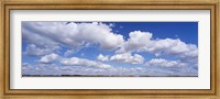 Clouds over a field near Edmonton, Alberta, Canada Fine Art Print