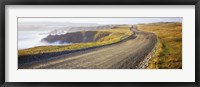 Dirt road passing through a landscape, Cape Bonavista, Newfoundland, Newfoundland and Labrador, Canada Fine Art Print
