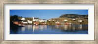 Fishing village on an island, Salvage, Newfoundland, Newfoundland and Labrador, Canada Fine Art Print