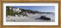 Buildings at the waterfront, Clifton Beach, Cape Town, Western Cape Province, South Africa Fine Art Print