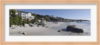 Buildings at the waterfront, Clifton Beach, Cape Town, Western Cape Province, South Africa Fine Art Print