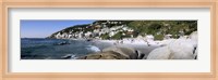Boulders on the beach, Clifton Beach, Cape Town, Western Cape Province, South Africa Fine Art Print