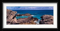 Rock formations on the coast, Bermuda Fine Art Print