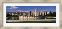 Facade of a monastery, Mosteiro Dos Jeronimos, Lisbon, Portugal Fine Art Print