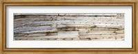 Details of an old whaling boat hull, Spitsbergen, Svalbard Islands, Norway Fine Art Print
