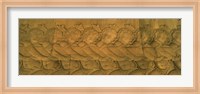 Bas relief in a temple, Angkor Wat, Angkor, Cambodia Fine Art Print