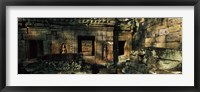 Ruins of a temple, Preah Khan, Angkor, Cambodia Fine Art Print