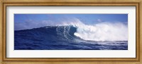 Rough waves in the sea, Tahiti, French Polynesia Fine Art Print