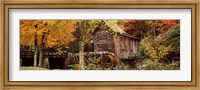 Glade Creek Grist Mill, Babcock State Park, West Virginia, USA Fine Art Print