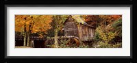 Glade Creek Grist Mill, Babcock State Park, West Virginia, USA Fine Art Print
