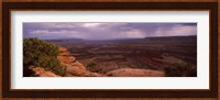 Clouds over an arid landscape, Canyonlands National Park, San Juan County, Utah Fine Art Print