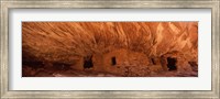 House Of Fire in orange, Anasazi Ruins, Mule Canyon, Utah, USA Fine Art Print