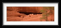 Ruins of house, White House Ruins, Canyon De Chelly, Arizona, USA Fine Art Print
